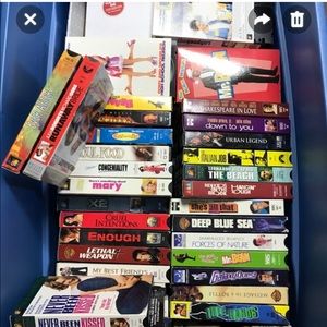 Sony Other - VCR w/ 50+ Various VHS Tapes Sony Other - VCR w/ 50+ Various VHS Tapes
